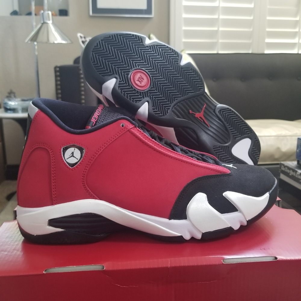 Air Jordan 14 Retro Gym Red Toro size 8.5